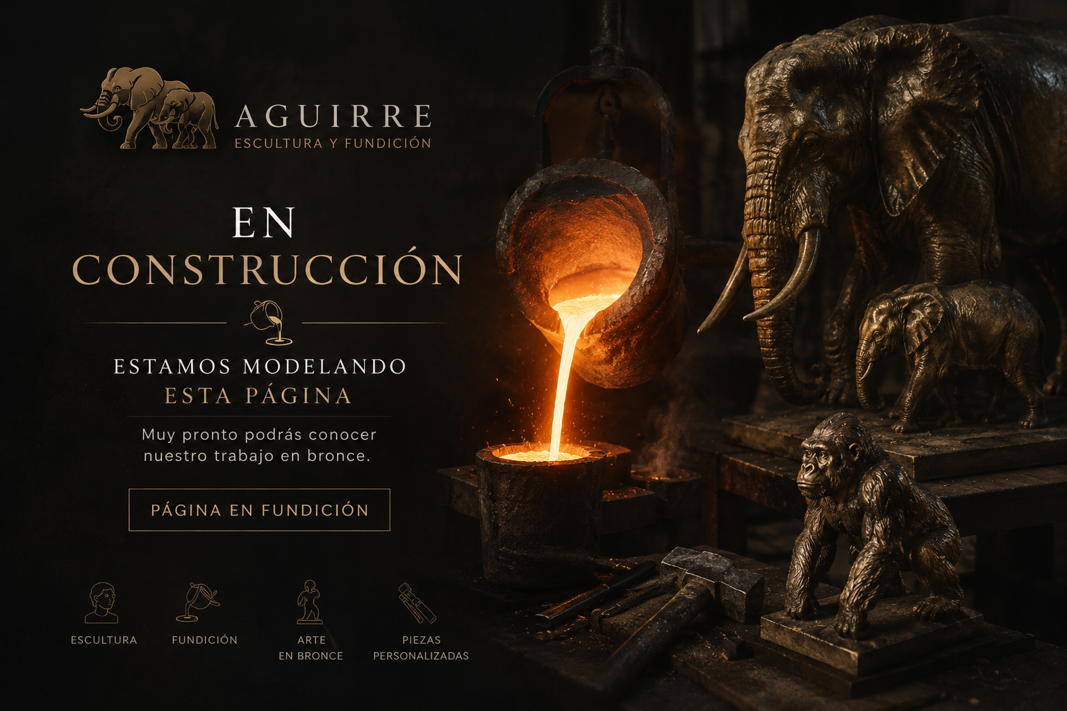 Sitio en Construcción - Escultura y Fundición Aguirre
